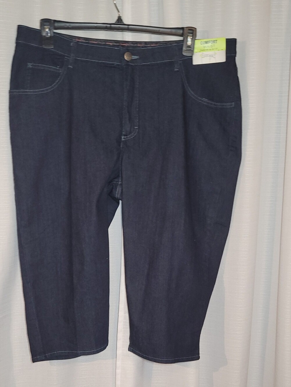 Riders by Lee Stretch Blue Jean Capri 20/M